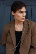 Колье с бруском Art