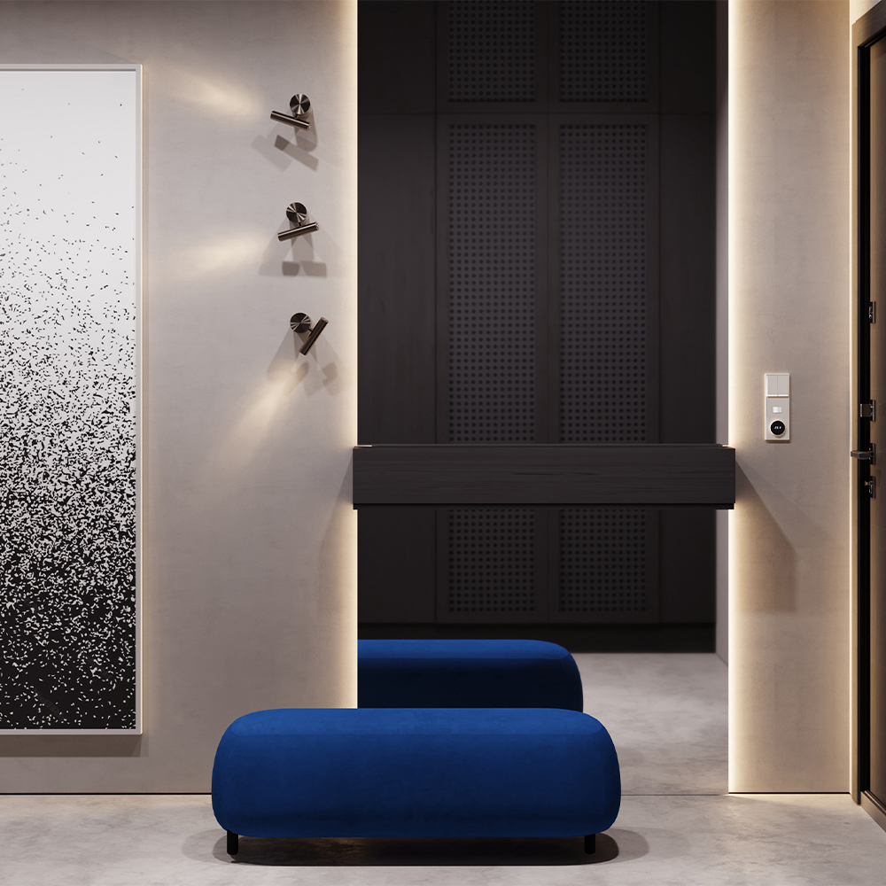 Накладка для светорегулятора поворотно-нажимного, S70 (хлопок)