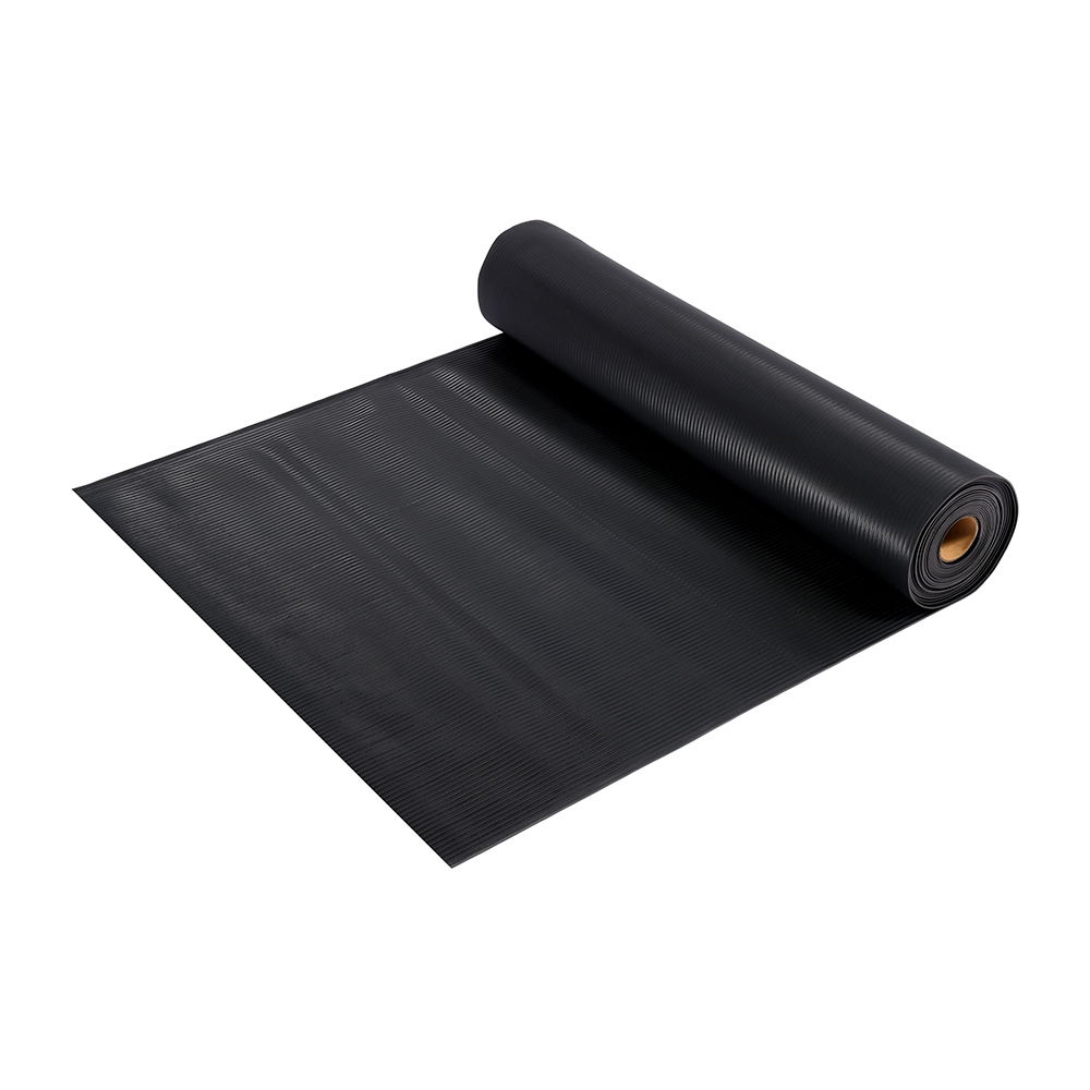 Коврик-дорожка против скольжения Vortex - Полоска 90*1000*0,23см, черный