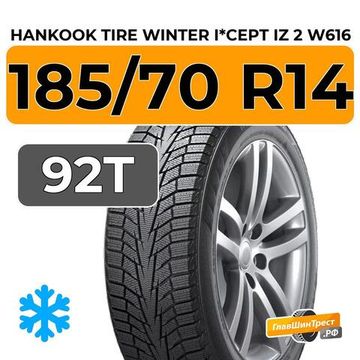 Hankook Tire Winter I*Cept iZ 2 W616 185/70 R14 92T XL