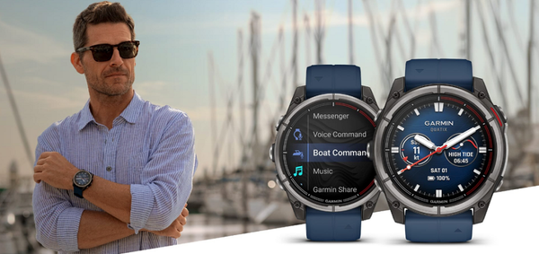 Обзор и разбор преимуществ морских умных часов Garmin Quatix 8