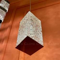 Подвесной светильник Cloyd PROMENADE P1 / шир. 8 см - золото (арт.11526)