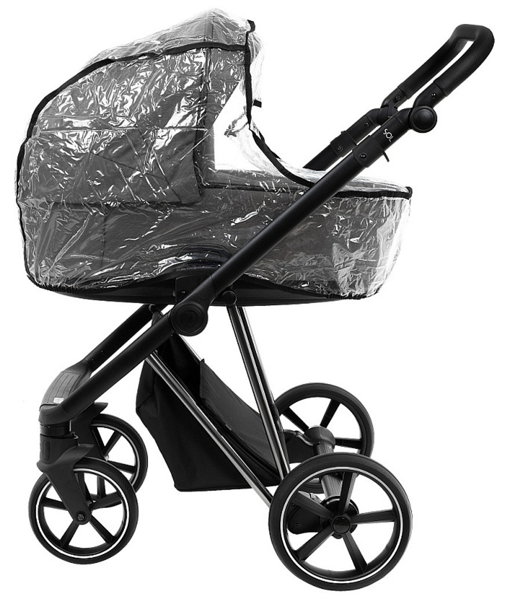 Детская коляска Roan Sol Luxury 2 в 1 RSL/4051 Taupe/Nikiel