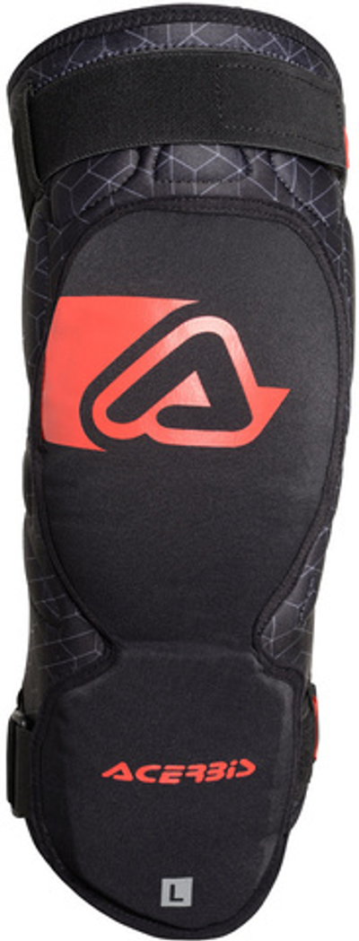 Защита коленей X-KNEE GUARD SOFT, чёрный-красный