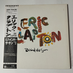 Винтажная виниловая пластинка LP Eric Clapton Behind The Sun (Japan 1985) (Obi Copy)