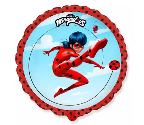 Круг 18" Леди Баг удивительная Fm