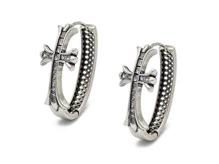 Серьги-Кольца "Chrome Hearts", 30,5мм