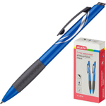 Ручка шариковая автоматическая Attache "Xtream" синяя, 0,5мм., грип
