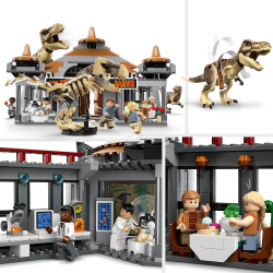 LEGO Jurassic World — Центр для посетителей: Нападение тираннозавра и хищника 76961 / артикул   76961  / GTIN 5702017421964