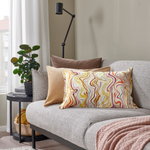 Чехол на подушку IKEA KLIPPNEJLIKA, Разноцветный, 40x58 см