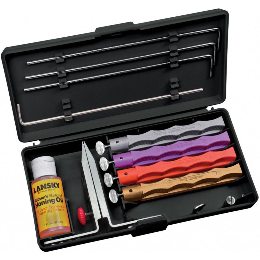 Набор для заточки ножей Lansky Diamond Deluxe System модель LKDMD