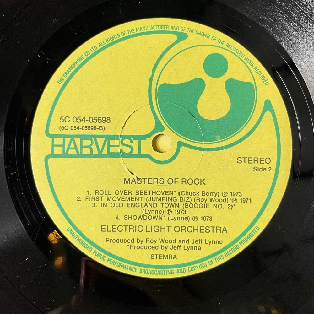 Винтажная виниловая пластинка LP Electric Light Orchestra Showdown (Holland 1974)