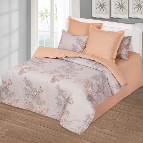 Семейный комплект постельного белья Лея сатин