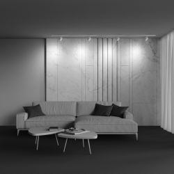 Трековый однофазный светильник Maytoni Unity   TR088-1-GX53-W