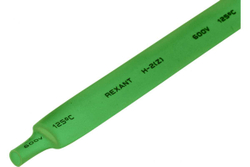 Термоусадка REXANT 9.0/4.5 мм, 1м, зеленая 20-9003
