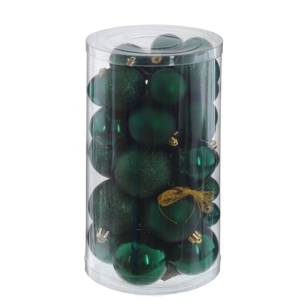 GAEM Набор из 40шт Украшение новогоднее "Шар", D6/5/4/3 см, L14 W14 H26 см