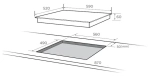 Встраиваемая электрическая панель Midea MIH64100 (q)