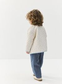 Куртка стеганая на кнопках "Незабудка" с утеплителем 0+