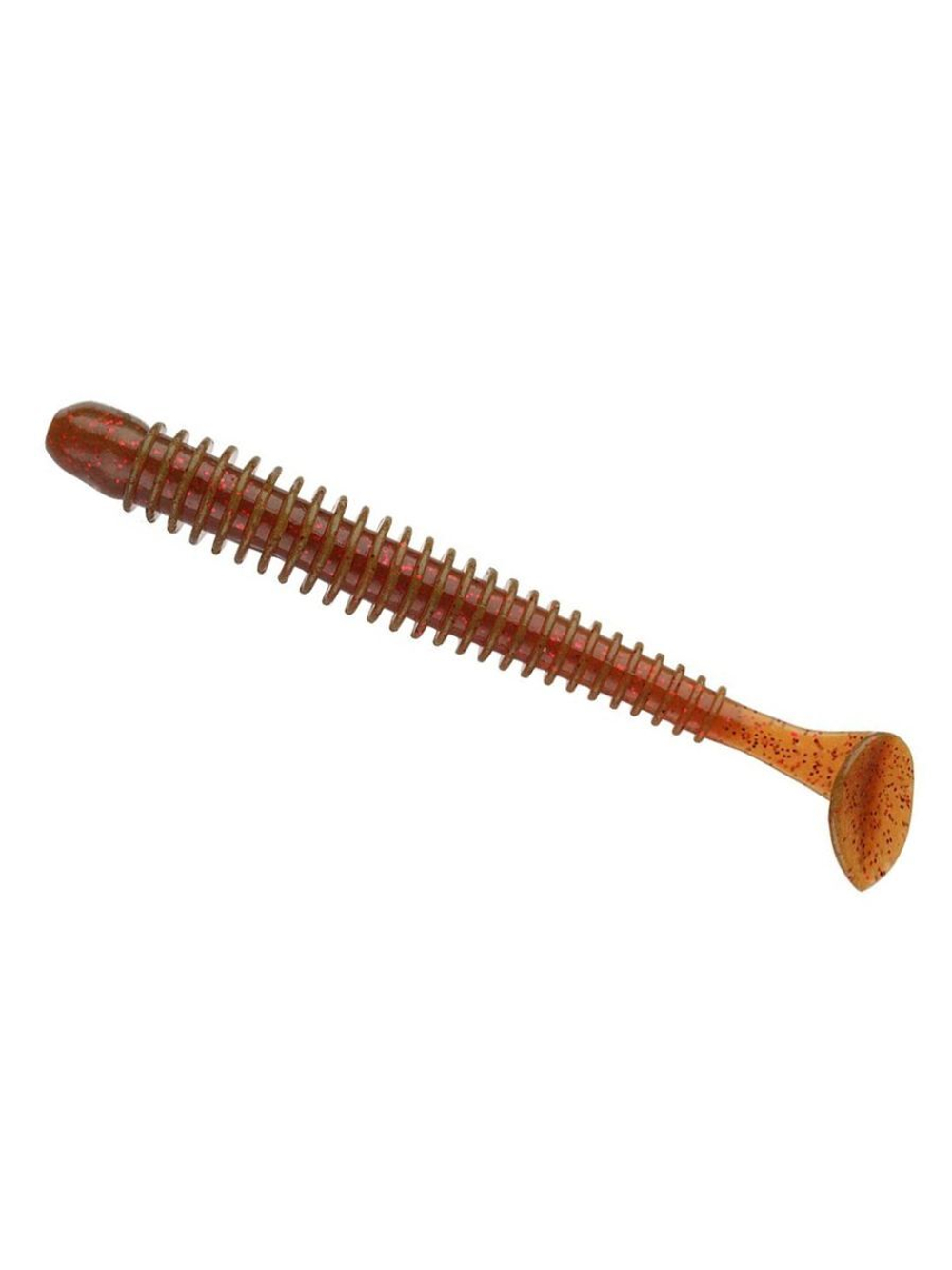 Приманка силиконовая Keitech Swing Impact 3", 2г, цвет #101 Green Pumpkin PP.