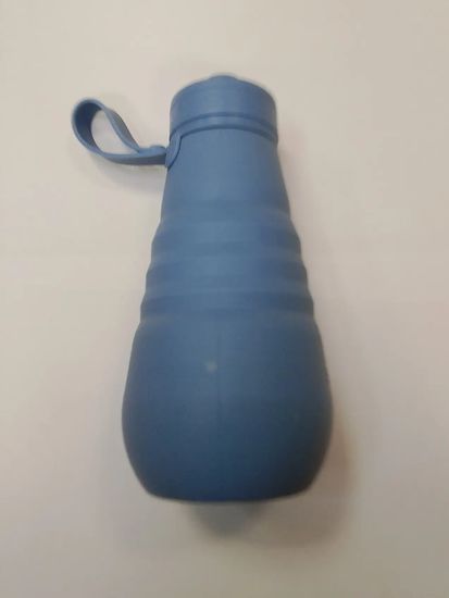 Бутылка складная силиконовая Stojo Sports Bottle Steel, 20 oz / 590 мл (уценка)