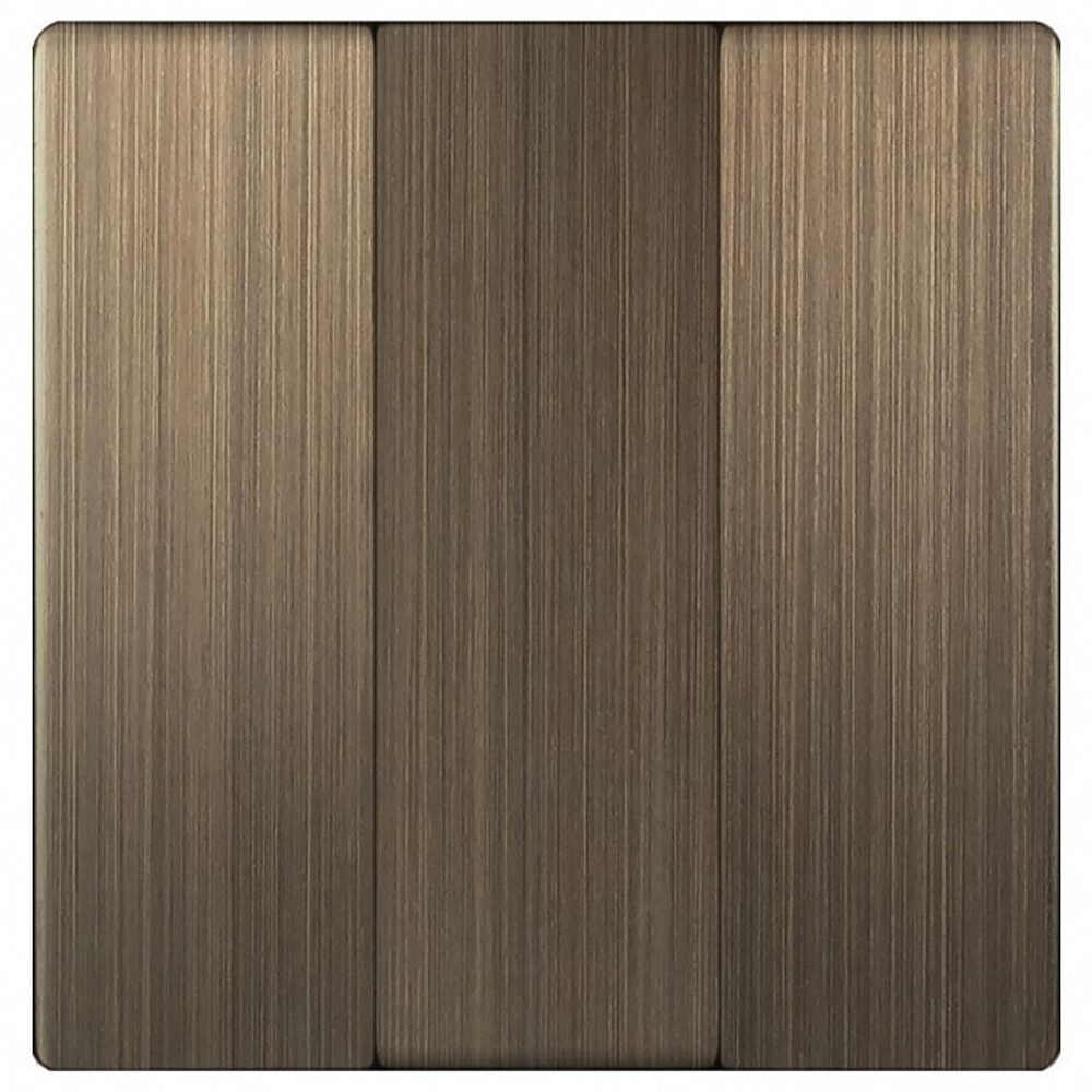 Клавиши для выключателя Werkel WL12-SW-3G-CP (бронзовый)