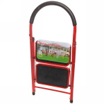 Стремянка 2 ступени, широкие ступени до 150 кг