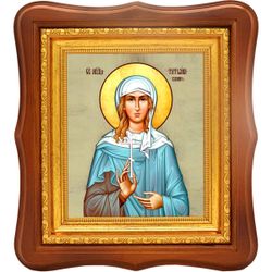 Татиана Кушнир святая мученица. Икона на холсте.