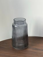 Ваза "Банка" Серая