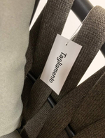 Кресло плетеное с подушками Tagliamento Verona, тортора, темно-коричневый