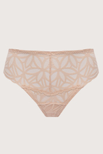 Трусики-стринги с завышенной талией Sugar Dune (Размер: 40) (Цвет: телесный)