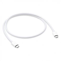 Кабель Apple Thunderbolt 3 USB-C 0,8 м (MQ4H2AM/A) White / Белый