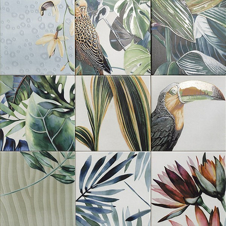 Настенная плитка DECOR TIKIDA