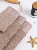 Полотенце махровое, г/к, жак., "Модерн" 70х130, арт. AMOD70-130, цвет: 53022-Песок,