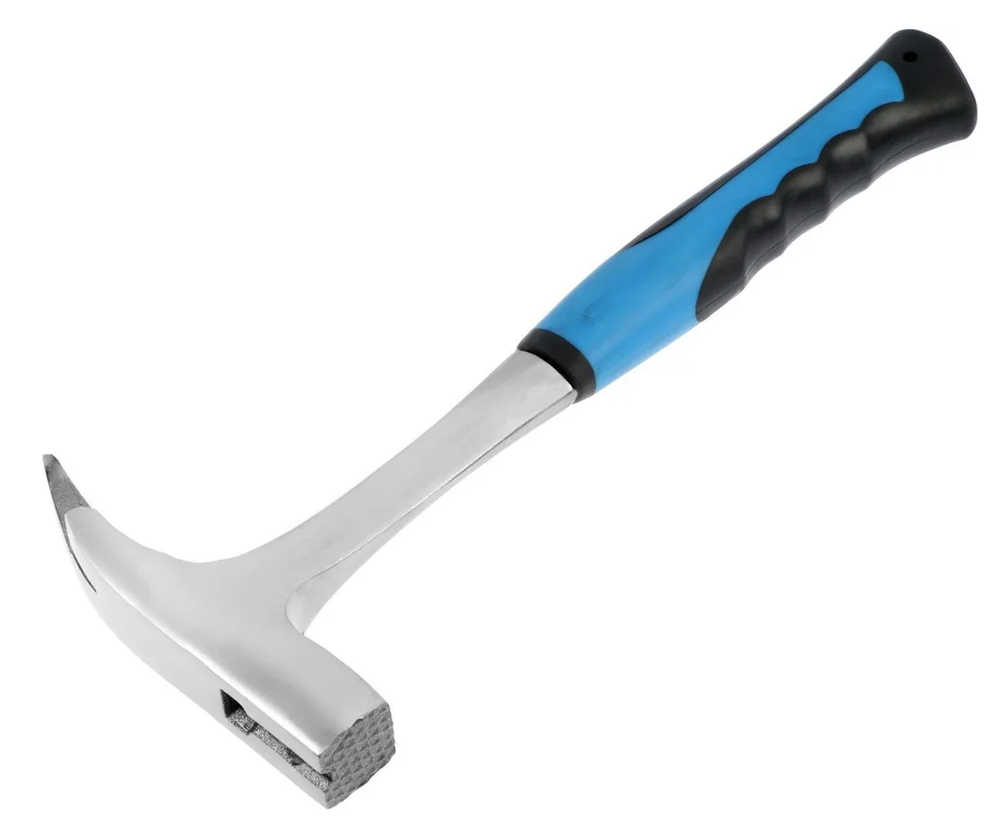 Молоток кровельщика 600 г, фибергласовая обрезиненная рукоятка "MAXIMUM" MX-7239