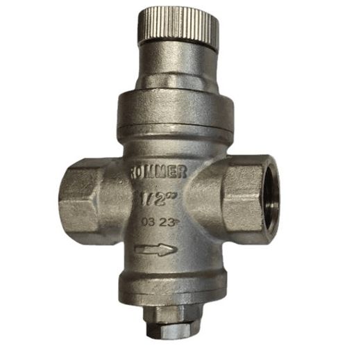 Редуктор давления Rommer 1/2" ВР/ВР PN16 без подключения манометра (RVS-0009-000015)