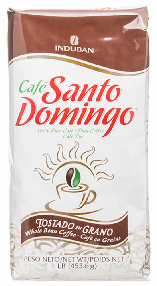 Доминиканский Кофе в Зернах Santo Domingo 454 гр.