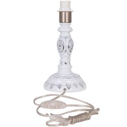 Настольная лампа Корса Сильвер Мадлен Пудровый