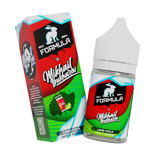 Жидкость Formula X Mikhail Bukharev, 30 мл, Lime Cola