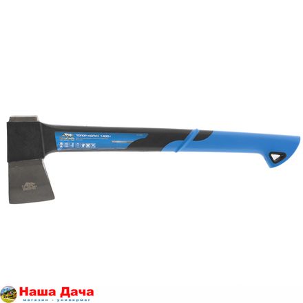 Топор-колун, 1400 г, двухкомпонентная рукоятка, Nylon Барс