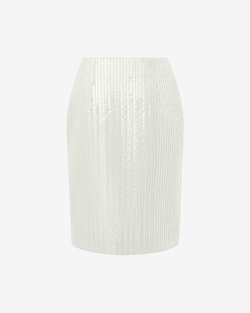 Юбка миди из пайеток