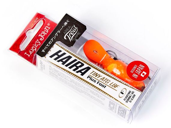 Воблер плавающий LJ Pro Series HAIRA TINY ATG LBF 03.30/802 Plus Foot