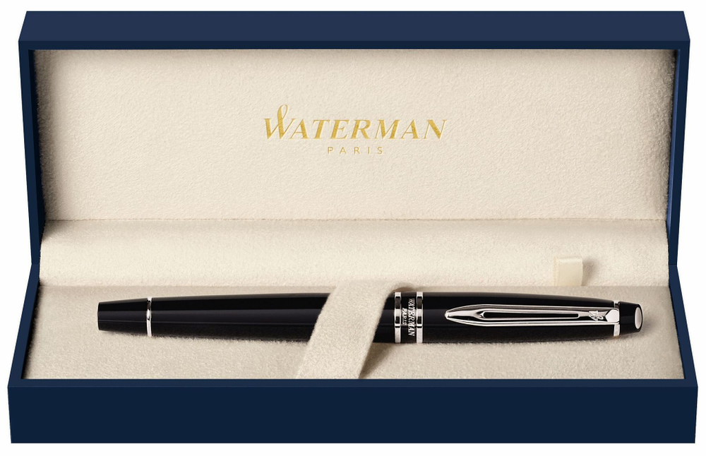Перьевая ручка Waterman Expert 3, цвет: Black CT, перо: F