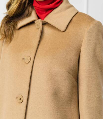 Хлопковое пальто jet MAX&amp;Co. - бежевый(401496)