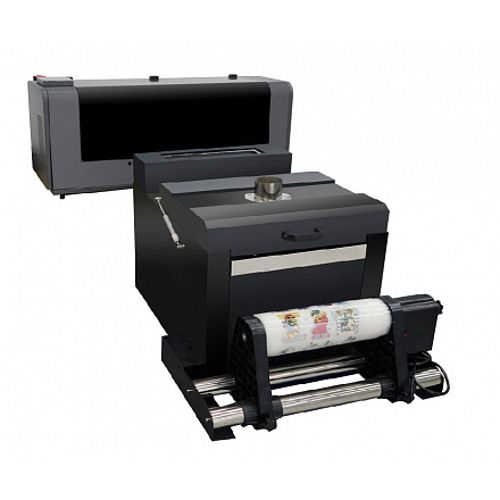 Комплекс трансферной печати на ткани Colors DTF, XP600*2шт, 30см (FlexiPrint),сушка-конвейер