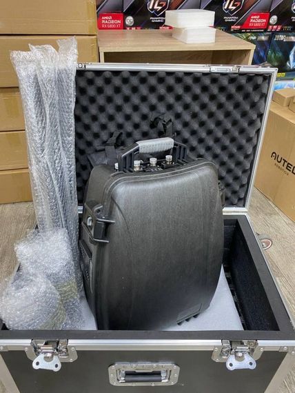 Подавитель птиц CKJ-1704-Mobile 300W 6 канальный мощный блокиратор квадрокоптеров