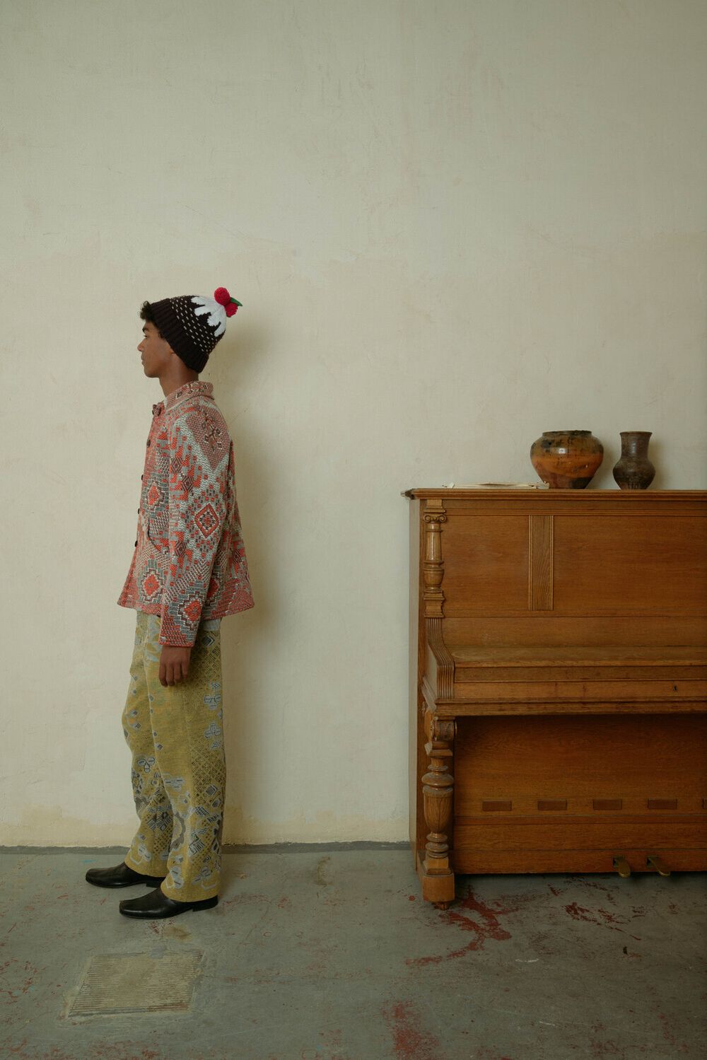 Куртка Soeurs с Расшитым Карманом / Criss-Cross Rose оранжевая