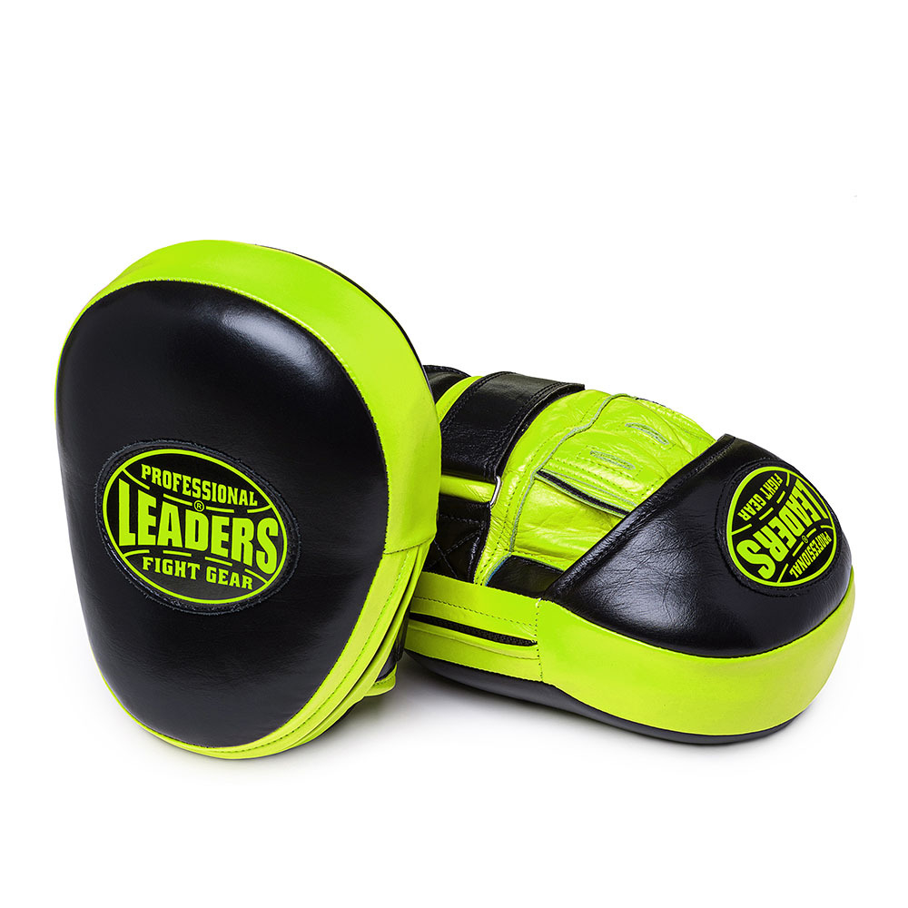 Лапы тренерские Leaders Curved Black Green