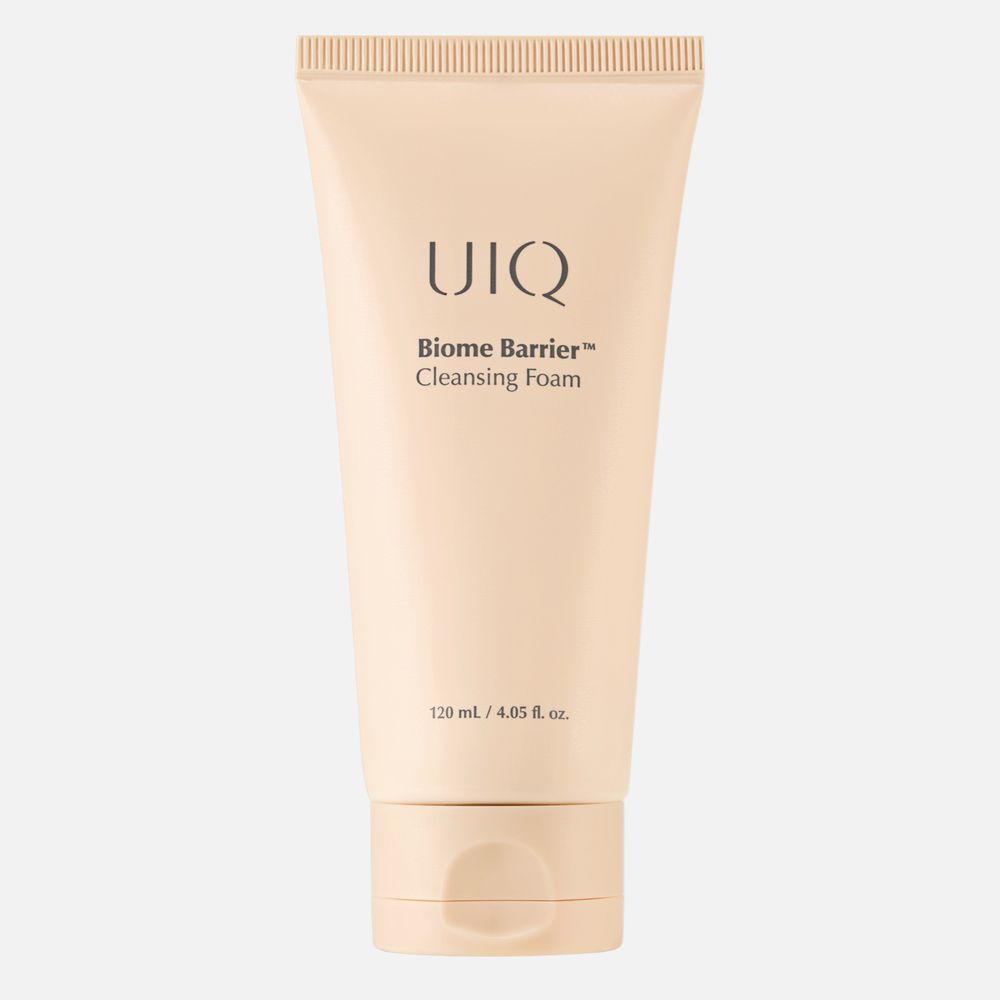 UIQ Biome Barrier Cleansing Foam Слабокислотная очищающая пенка с пробиотиками, 120 мл