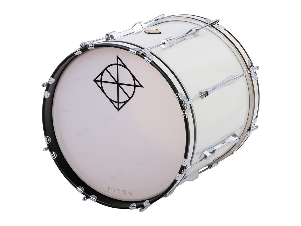 PMZCL4161-WT Маршевый бас-барабан, 16" х 14", Dixon