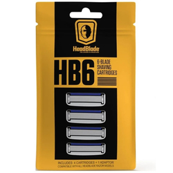 HeadBlade HB6 4 ct Six Blade Replacement Kit - Набор сменных кассет для станка с 6 -ю лезвиями